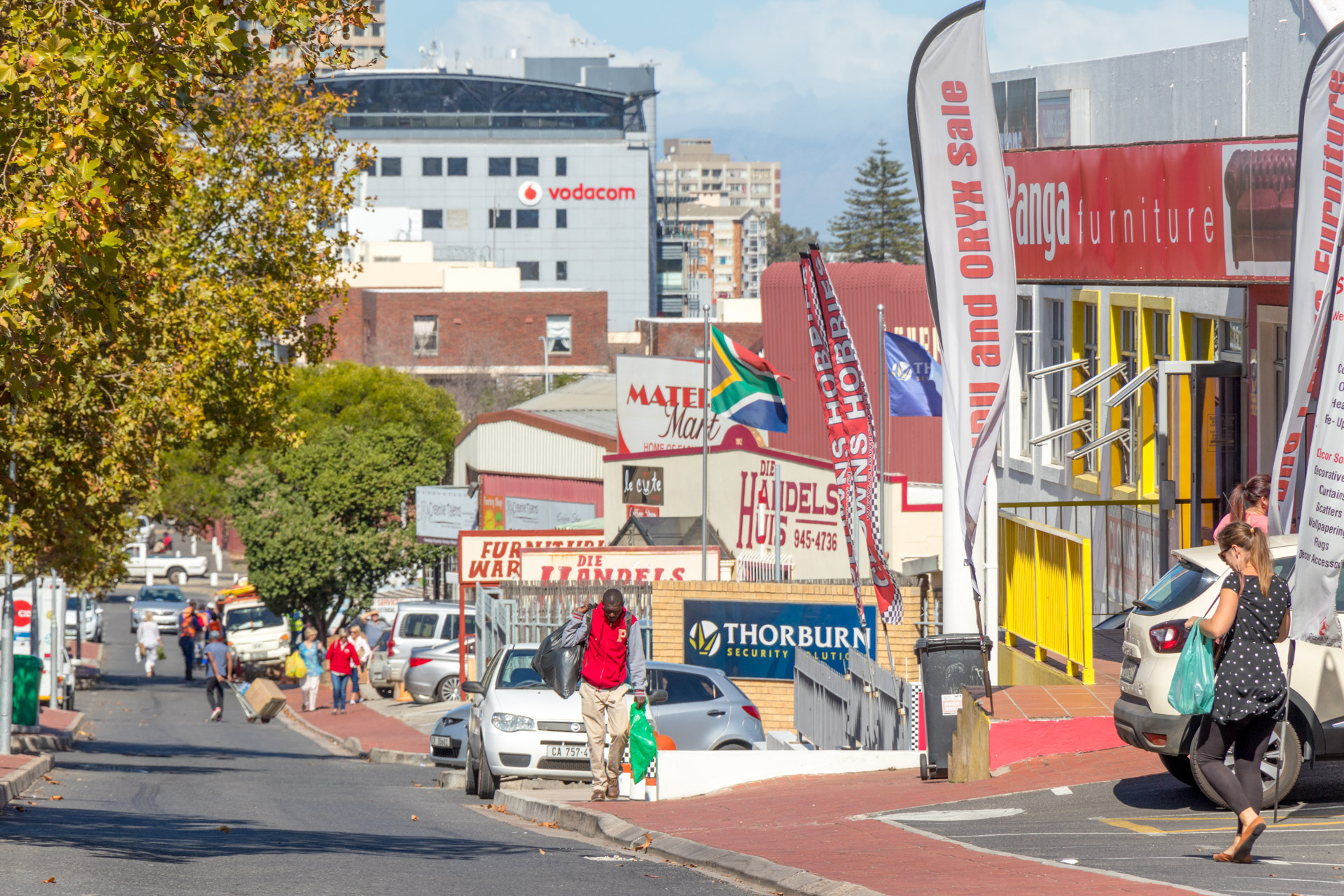 A street in Bellville, South Africa. Image by The Greater Tygerberg Partnership